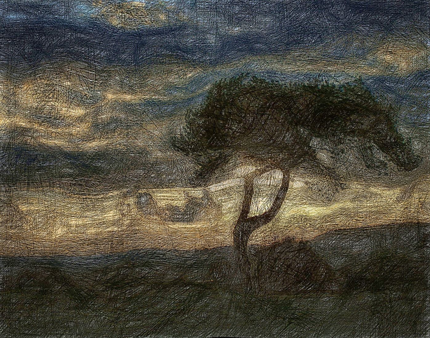 № 09-0203 (Подмосковный закат) / 2012