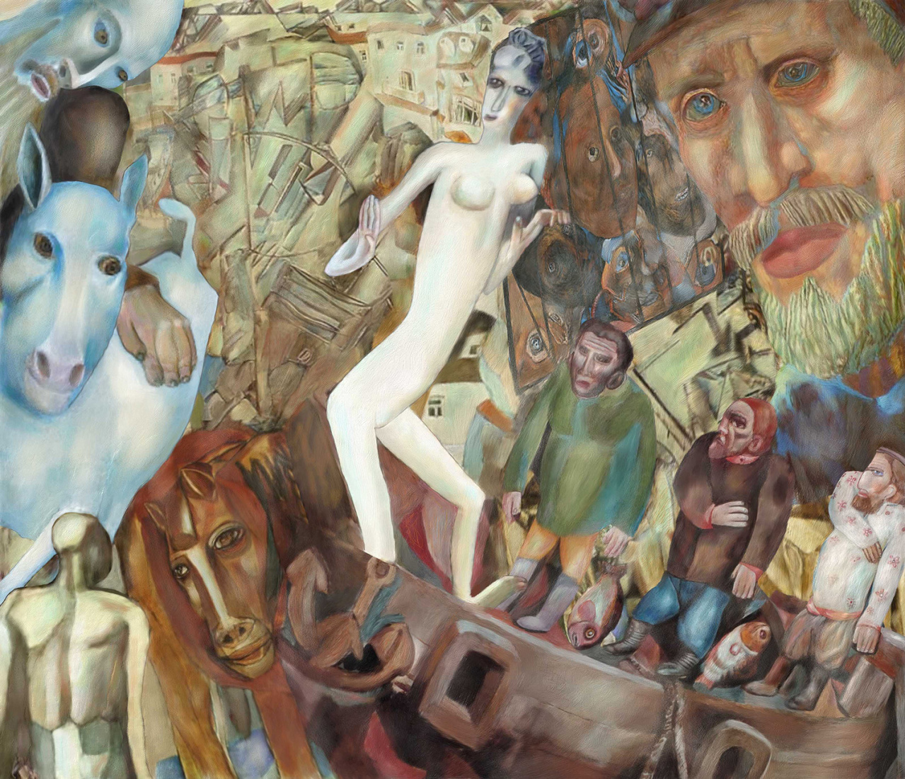 По мотивам картин Павла Филонова / 2016