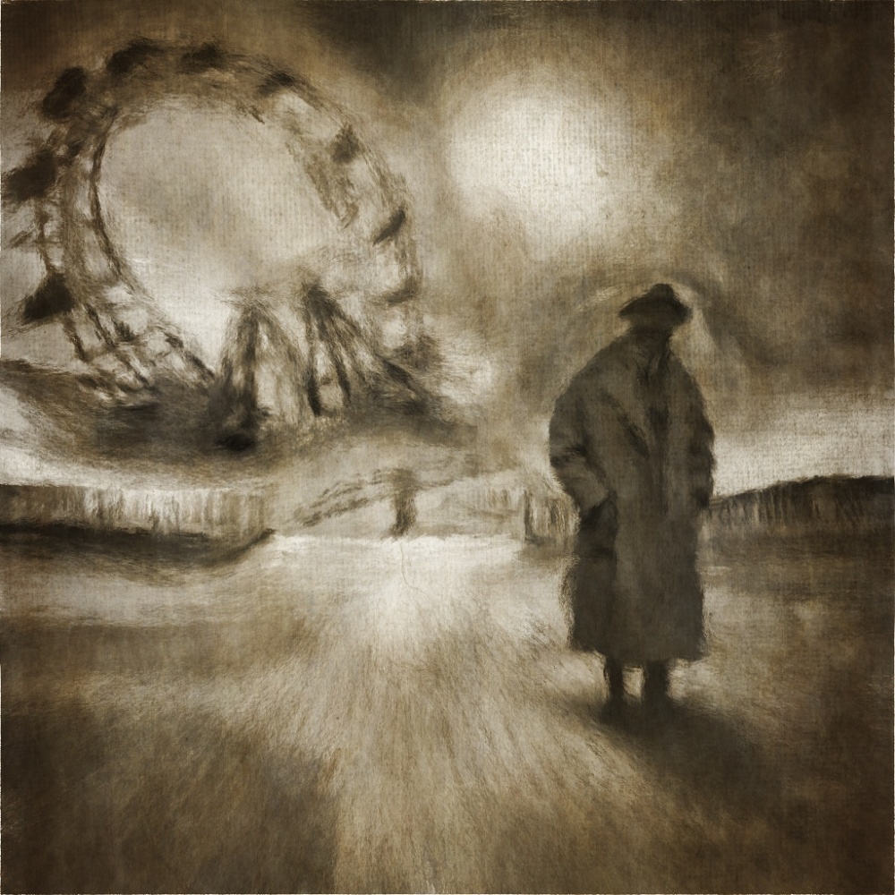 Авторская иллюстрация к стихотворению Чертово колесо