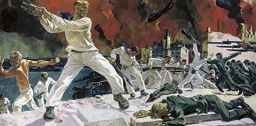 "Оборона Севастополя", Дейнека.
